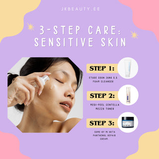3-Step Care: Sensitive Skin 3-Step Care - JKbeauty - Beauty secrets with our Korean skincare collection -  - JKbeauty