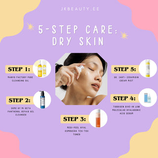 5-Step Care: Dry Skin 5-Step Care - JKbeauty - Beauty secrets with our Korean skincare collection -  - JKbeauty